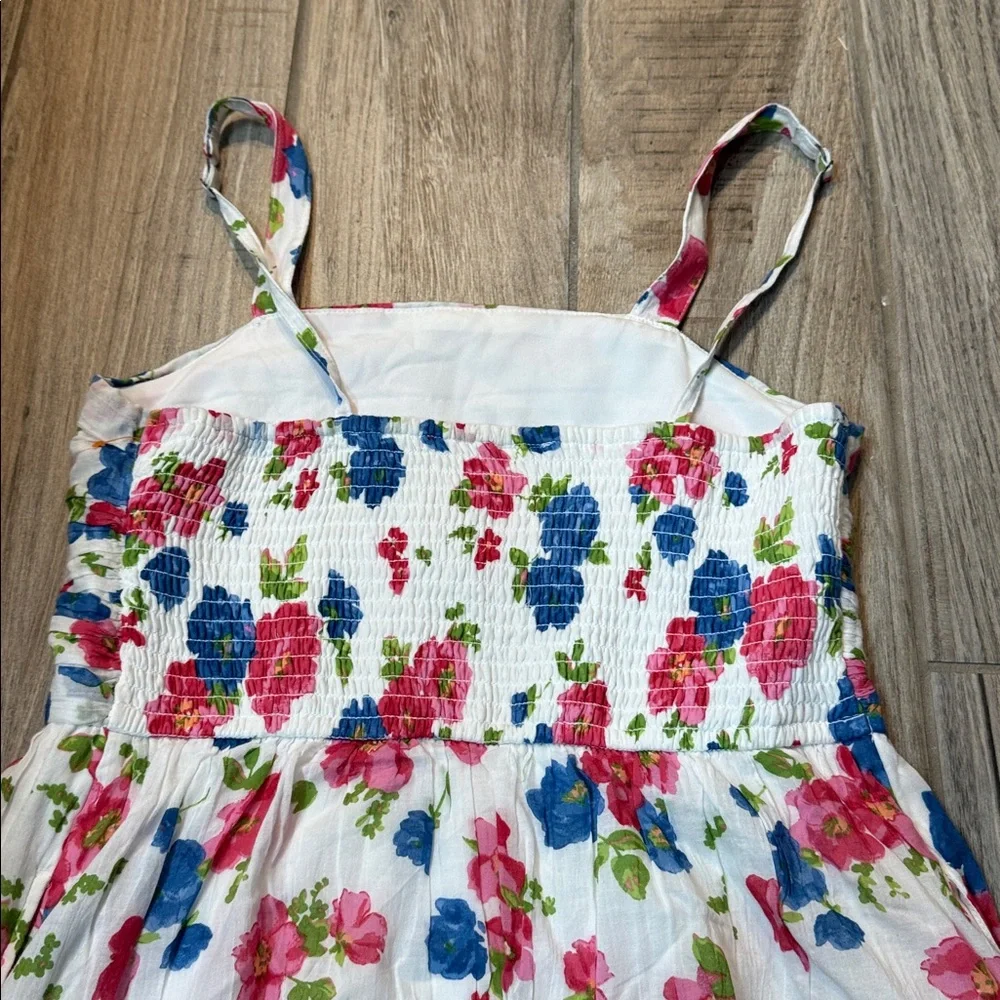 Abercrombie Kids Floral Tiered Dress White, Pink, Blue Dress Spring Summer 13/14